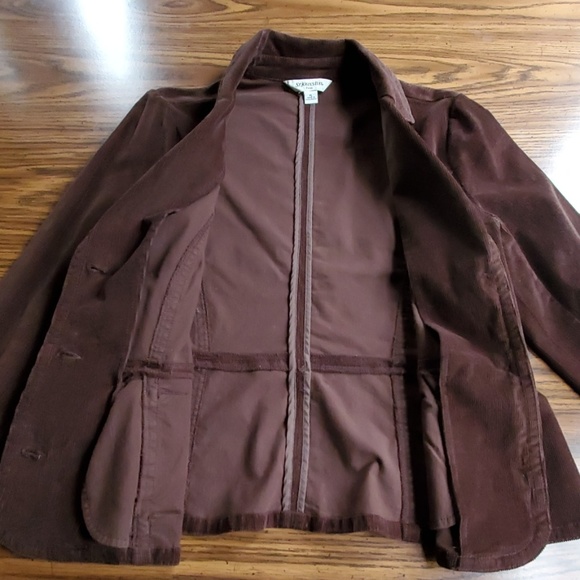 Vintage St. John's Bay Corduroy Suit Coat/Blazer Womens PL - Picture 5 of 7